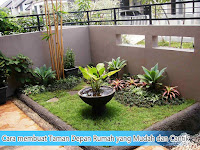 Cara Membuat Taman Depan yang Mudah dan Cantik