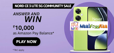 OnePlus Nord C3 Lite 5G Community Sale Quiz Answer