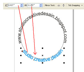 TUTORIAL CORELDRAW CARA MEMBUAT TULISAN HURUF MELINGKAR 