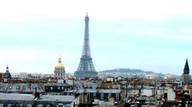 Vista desde la terraza del Restaurant La Tour d'Argent - Paris
