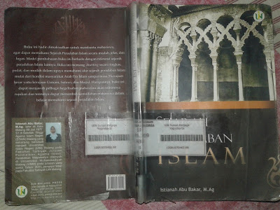 Cover buku: Sejarah Peradaban Islam.