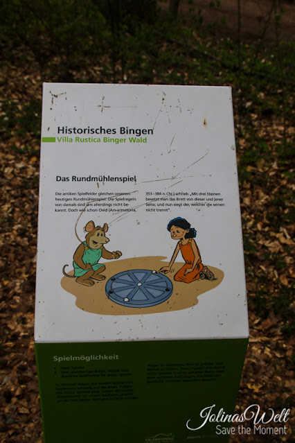 römisches Spiel in der Villa Rustica Binger Wald