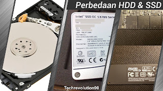 Beberapa Perbedaan Anatara HDD dan SSD