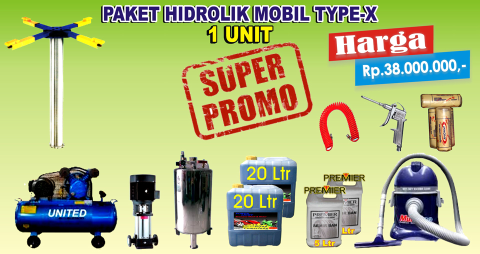 Paket Hidrolik-X (1 Unit)