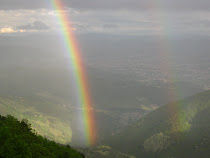 Widok ze Strada Panoramica w Appeninach Pistojeskich