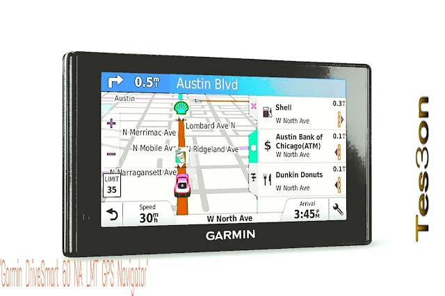 أفضل نظام تحديد المواقع "Garmin DriveSmart 60 NA LMT GPS Navigator" :