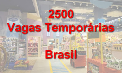 2.500 VAGAS: Ri Happy seleciona funcionários temporários em todo Brasil