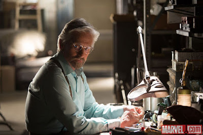 Michael Douglas as Dr. Hank Pym in Ant-Man, director by Peyton Reed