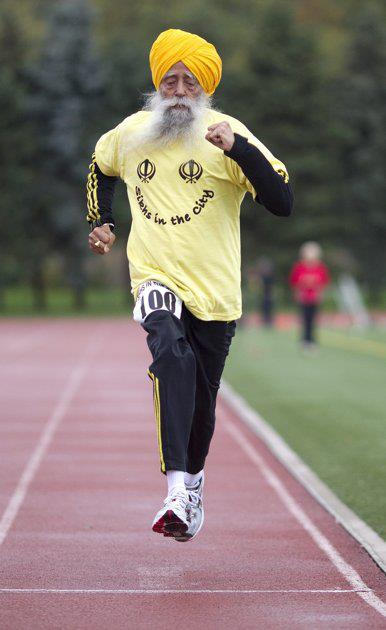 S. Fauja Singh, Centenarian Marathon Runner, Wolrd Record Holder