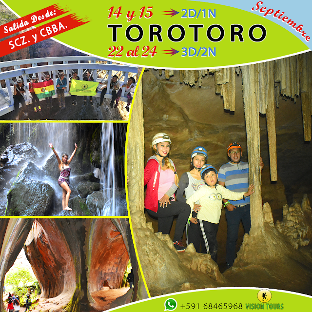 torotoro viajes turismo caverna umajalanta itas chiflon greentrip limite al extremo boltour evo morales chiquitania robore amazonas incendio vision tours bolivia cultura