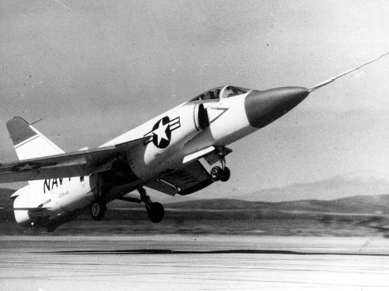 Grumman F11F-1F Landing