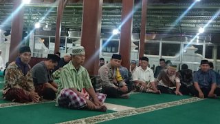 Bhabinkamtibmas Hadiri Safari Tarawih Ramadhan di Masjid Wiworo Jati