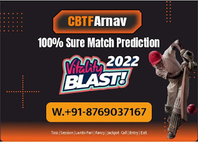 T20 Blast Quarter Final 4 Match SOM vs DER Cricline prediction