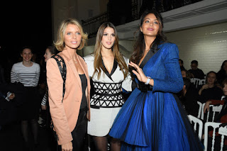 Iris Mittenaere at Jean-Paul Gaultier Fashion Show in Paris