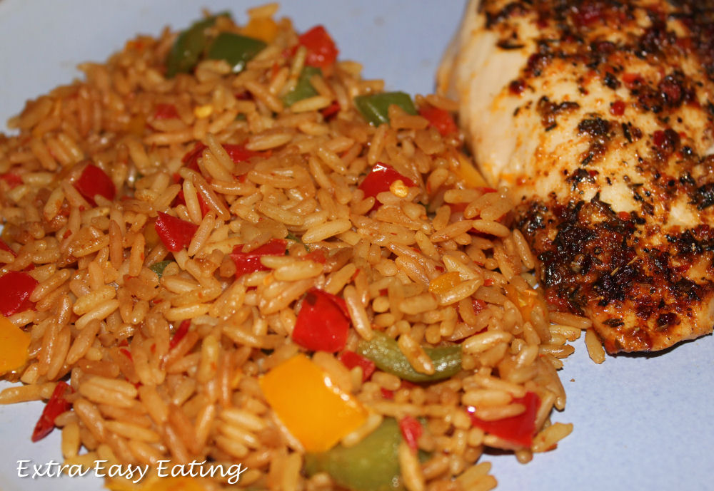 Extra Easy Eating: Spicy Rice