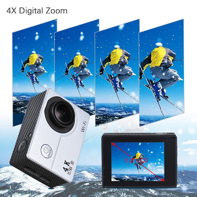 Zoom 4x sắc nét