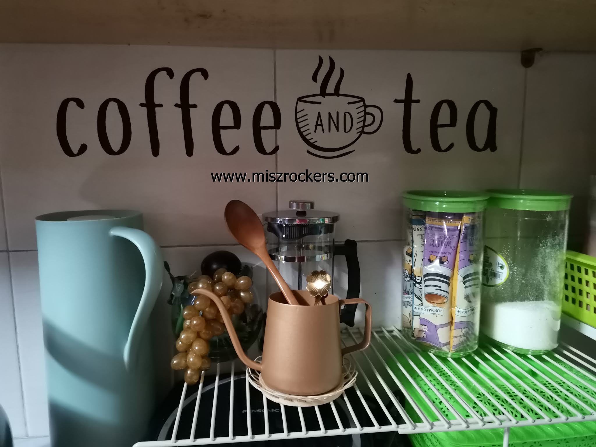 DIY CORNER COFFEE & TEA BAR DI RUMAH