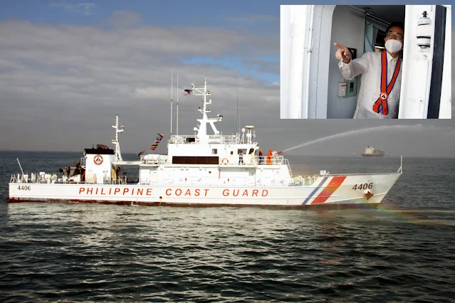 Parola-class, BRP Suluan (MRRV-4406), Philippine Coast Guard, Water Cannon, Japanese Ambassador