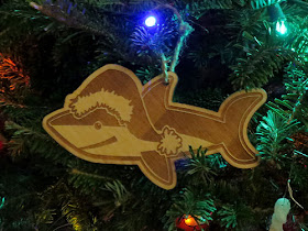 shark Christmas ornament