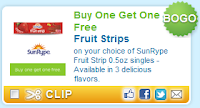 BOGO SunRype Fruit Strip