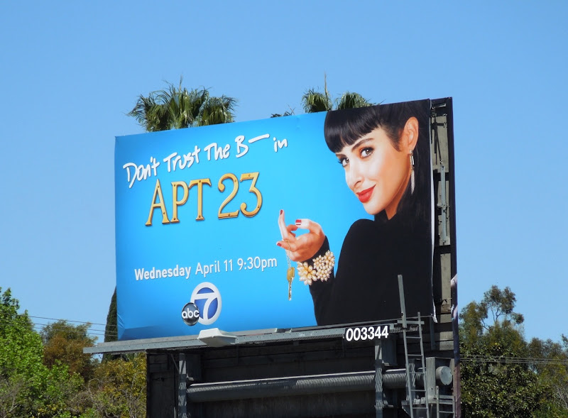 B in Apt 23 billboard