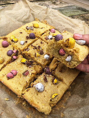 Gluten Free Mini Egg Blondies