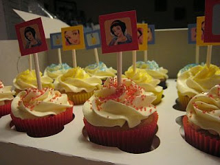 Cupcakes de Blanca Nieves, parte 1
