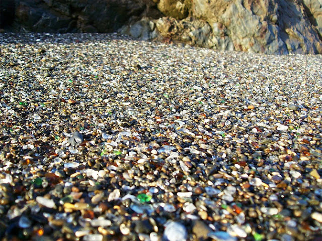 Glass Beach near Fort Bragg California