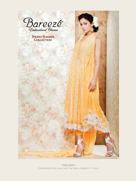 Bareeze Embroidered Classics Spring/Summer Collection 2012