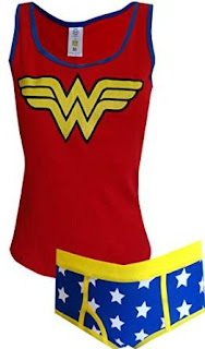Dc Comics Wonder Woman Ribbed Tank & Panty Set for women