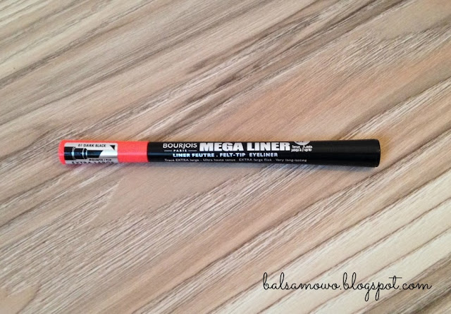 Bourjois: Eyeliner Mega Liner, nr 01 Dark black