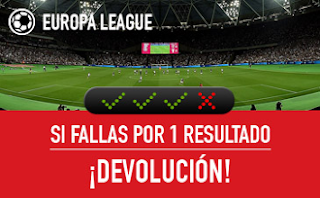 Promocion sportium 125 euros combinada Europa League 15 septiembre