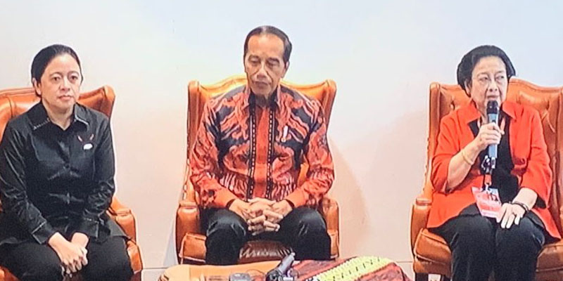 Bantah Tekan Jokowi soal Cawe-cawe, Megawati: Saya Hormati Presiden Saya