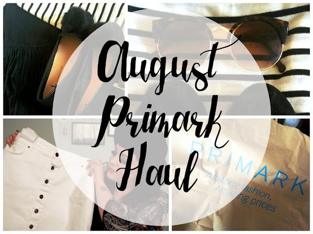 YOUTUBE VIDEO HAUL: August Primark Haul