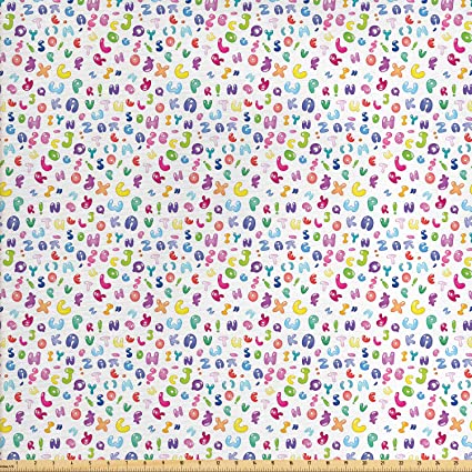 Colorful Alphabet Abc Bubble Letters