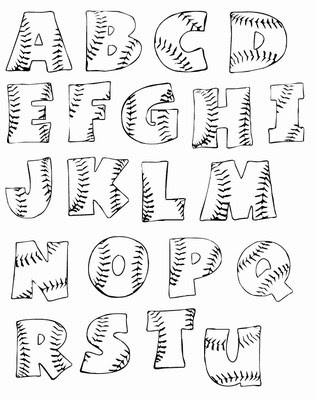 Graffiti Bubble Letters, Graffiti Alphabet