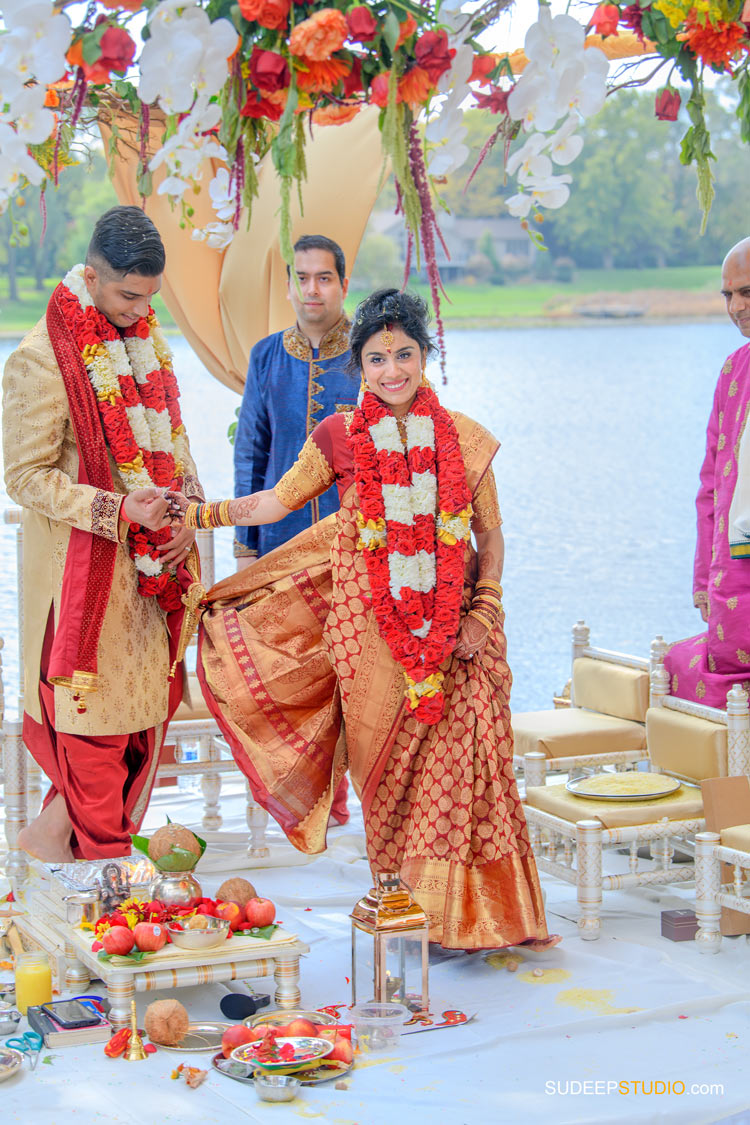 Indian Wedding Photography Marathi Telugu Andhra at Ann Arbor Farm by SudeepStudio.com Ann Arbor South Asian Indian Wedding Photographer