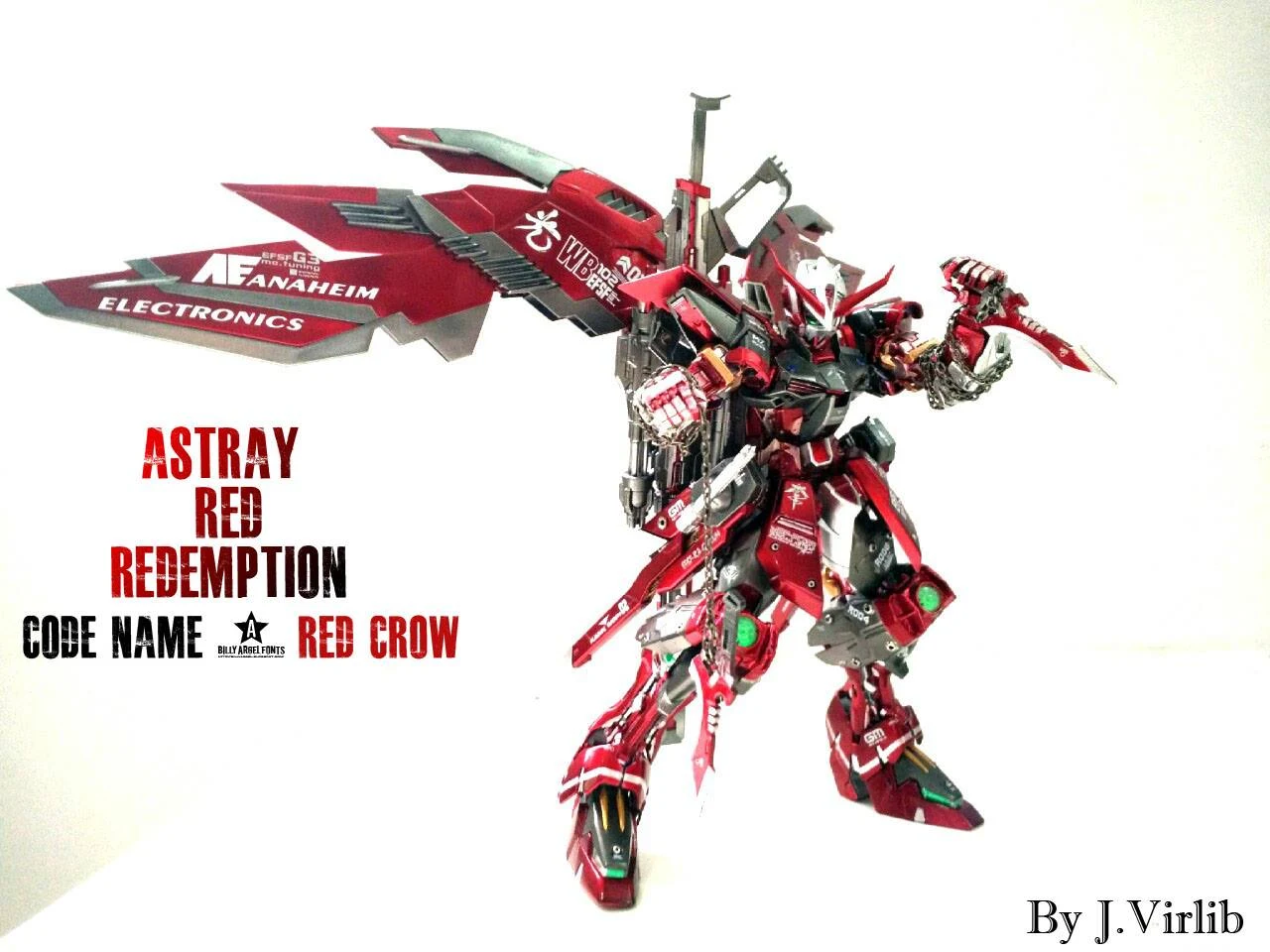 Custom Build: MG 1/100 Gundam Astray Red Redemption "Red Crow"