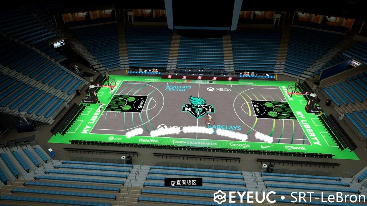 NBA 2K22 WNBA New York Liberty Court