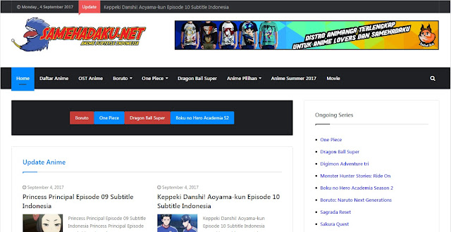  Samehadaku yaitu salah satu situs kawasan download anime yang paling terkenal √ Cara Download di Samehadaku.net dengan Mudah