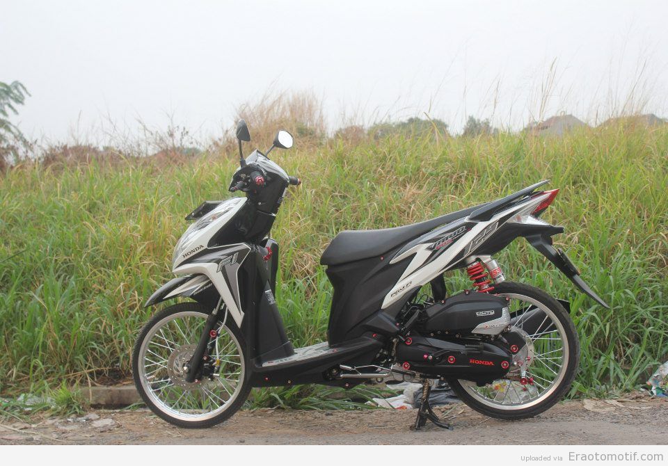 modifikasi motor vario techno 125 pgm fi  tahun ini