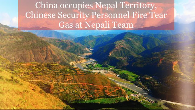 China occupies Nepal territory