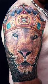 http://allaboutbodyart.blogspot.com/ - Lion Tatto _half sleeve tattoo lion king tattoo design for men
