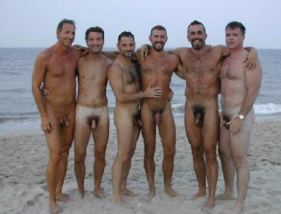 hanging with your naked friends