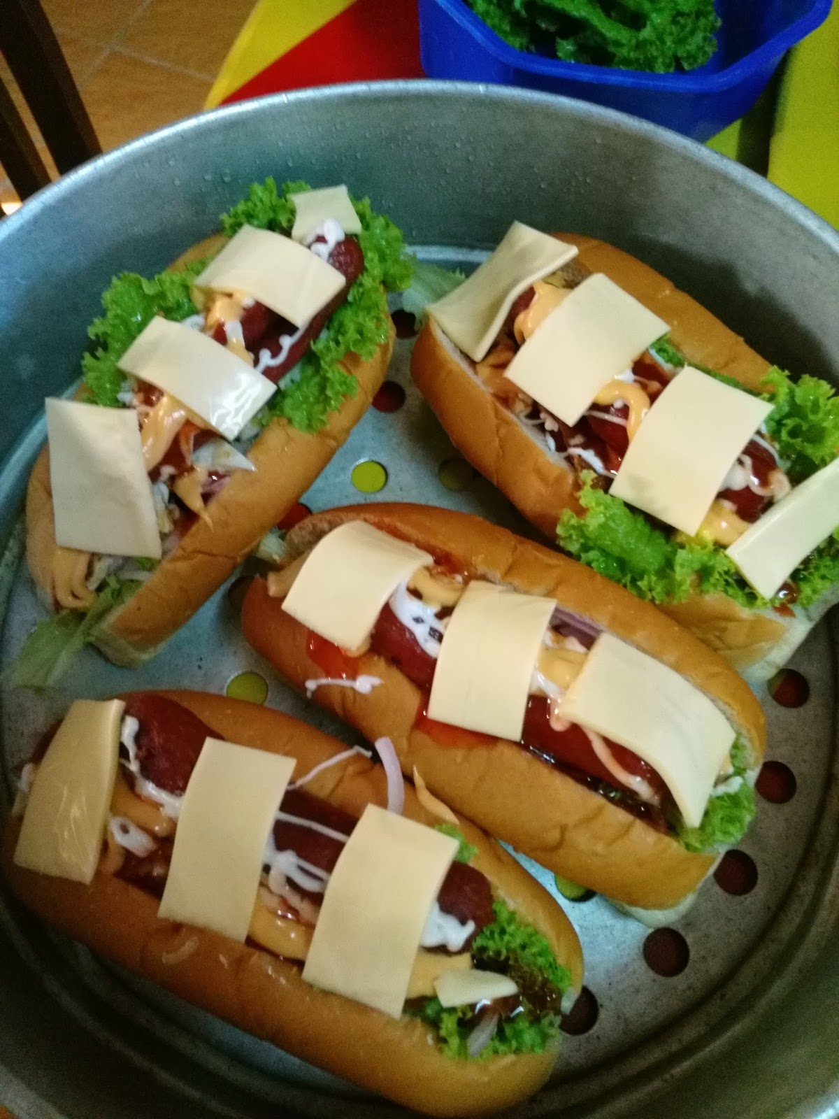 Eyka Blog: Resepi Hot Dog Kukus/Steam
