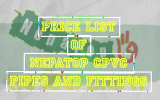 Price List of Nepatop CPVC Pipes and Fittings in Nepal pdf