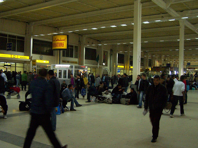 Grande gare routière à Alger