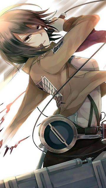 Wallpaper HD Anime Shingeki no kyojin for Android and Iphone