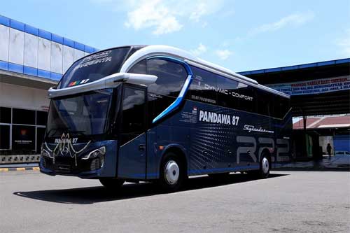 PO Pandawa Luncurkan Enam Bus Baru Edisi Spesial