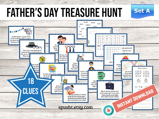 fathers day treasure hunt